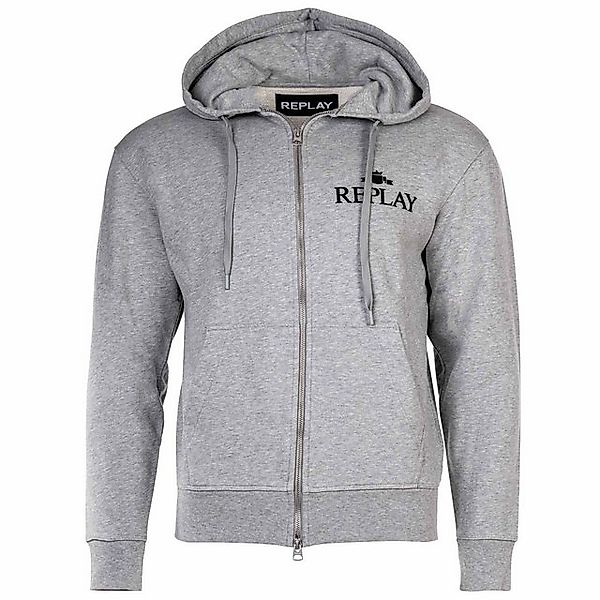 Replay Sweatshirt Herren Sweatjacke Baumwolle günstig online kaufen