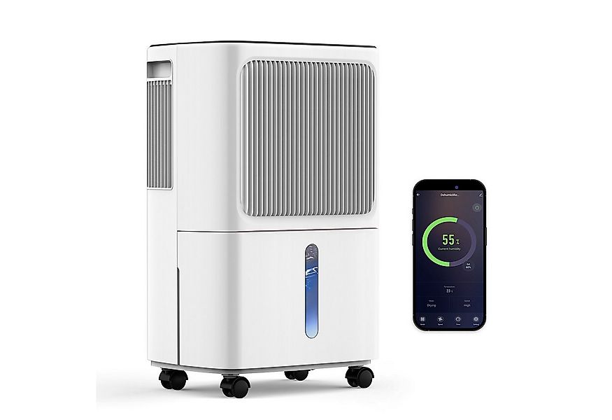 WILGOON Luftentfeuchter Luftentfeuchter mit WLAN & App - Feuchtigkeitssenso günstig online kaufen