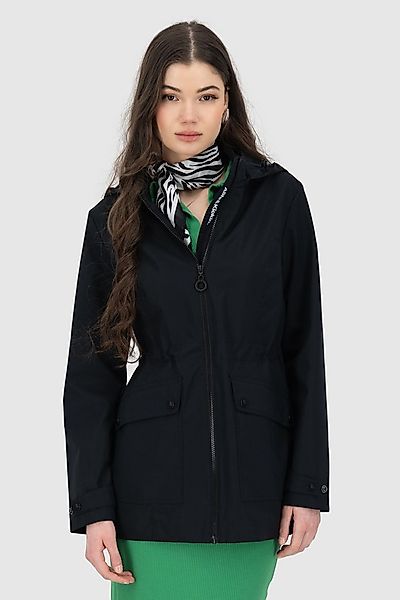 Alife & Kickin Parka LeiaAKA mit Kapuze, aufgesetzten Taschen und Band zum günstig online kaufen