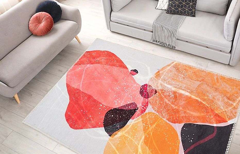 Arte Espina Teppich »Picassa 100«, rechteckig, 5 mm Höhe, Design wie gemalt günstig online kaufen