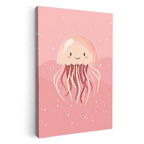 OneMillionCanvasses® Leinwandbild Qualle - Meerestiere - günstig online kaufen