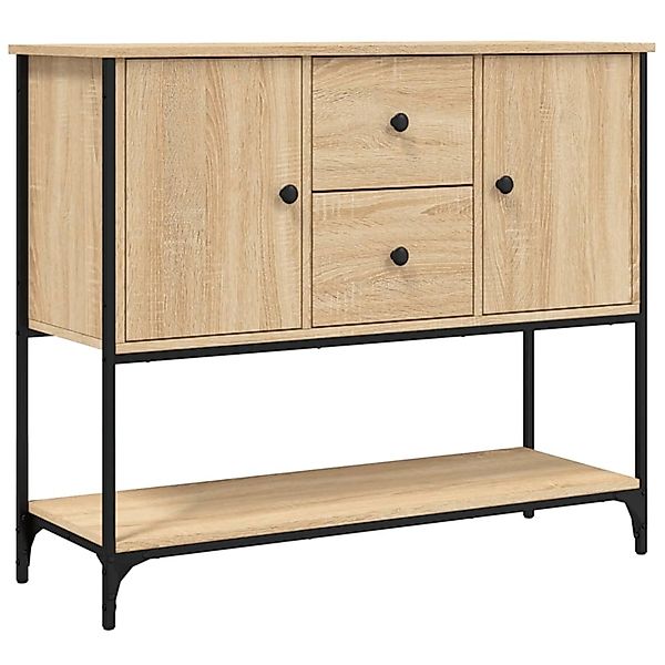 vidaXL Sideboard Sonoma-Eiche 100x36x85 cm Holzwerkstoff 835555 günstig online kaufen