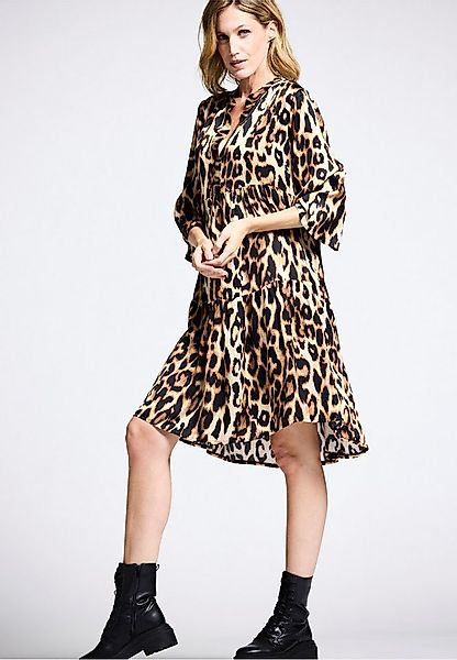 Andijamo-Fashion Tunikakleid WILD CAT EDELSATIN günstig online kaufen