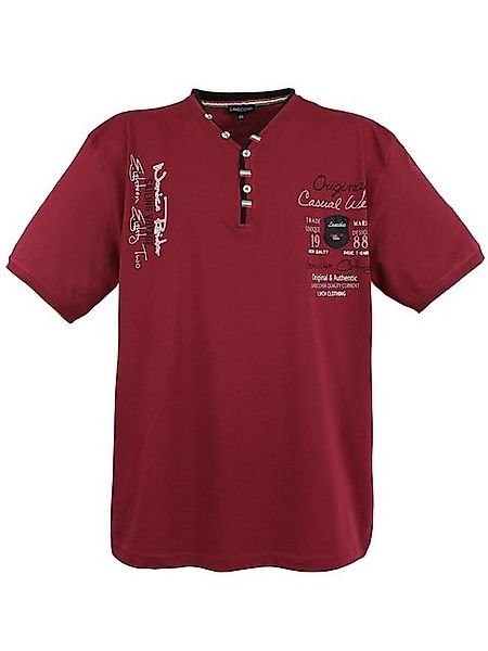 Lavecchia T-Shirt Lavecchia Herren T-Shirt LV-2042 Bordeaux 7XL Herrenshirt günstig online kaufen