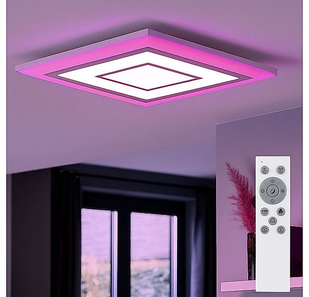 EGLO LED Deckenleuchte, LED-Leuchtmittel fest verbaut, Kaltweiß, Warmweiß, günstig online kaufen