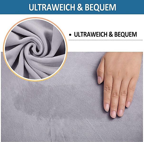 Coonoor Stuhlhusse Esszimmerstuhlbezug, Samt Stuhlhusse, elastische Sitzkis günstig online kaufen