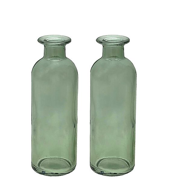 ZauberDeko Dekovase Vase Grün Salbei Dunkelgrün günstig online kaufen