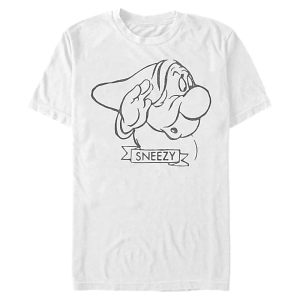 Disney - Schneewittchen - Sneezy - Männer T-Shirt günstig online kaufen