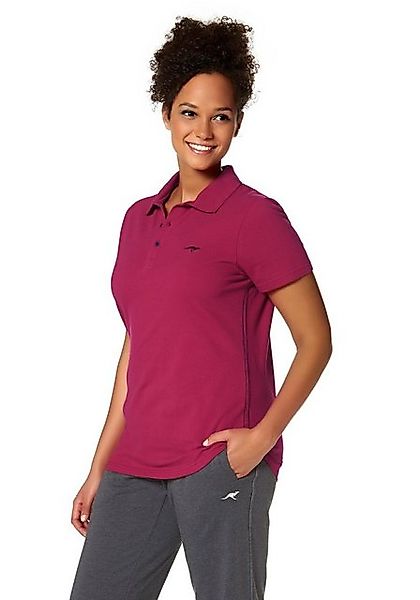 KangaROOS Poloshirt Kurzarm, unifarben, Polokragen, aus Baumwolle günstig online kaufen