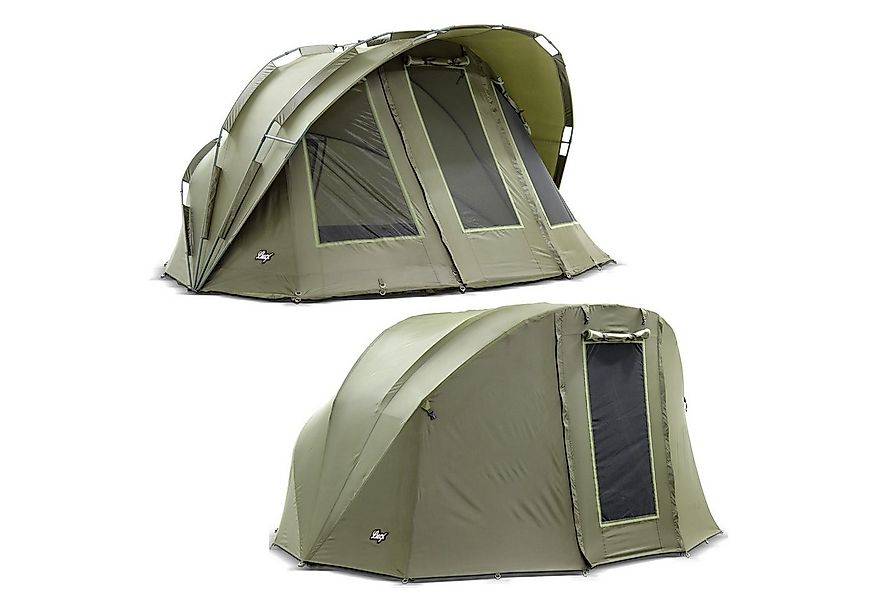 Lucx Angelzelt Bobcat Karpfenzelt + Überwurf Bivvy, Personen: 2 (Komplett-S günstig online kaufen