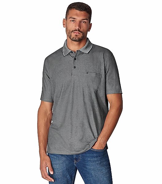 CASAMODA Poloshirt "CASAMODA Polo-Shirt uni" günstig online kaufen