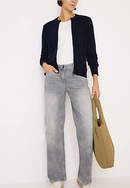 Cosy Cardigan mit Zipper günstig online kaufen