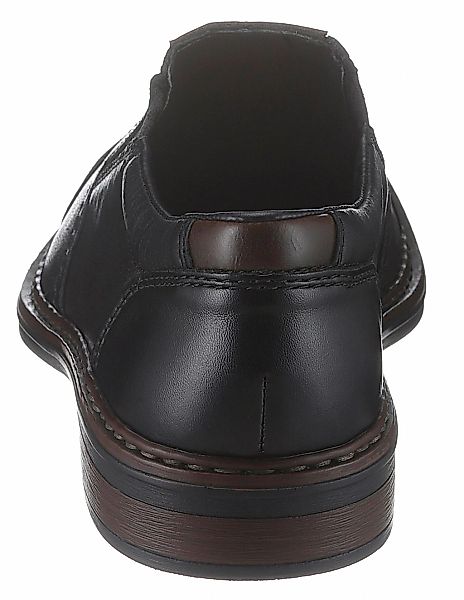 Rieker Slipper, Anzugschuh, Business Schuh, Schlupfschuh mit stylischer Que günstig online kaufen