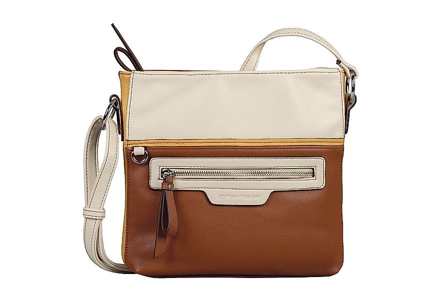 TOM TAILOR Umhängetasche Cross Bag Jule MIXED COGNAC günstig online kaufen