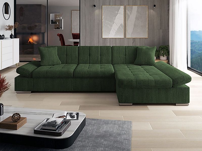 MIRJAN24 Ecksofa Malwi Cord, mit Schlaffunktion günstig online kaufen
