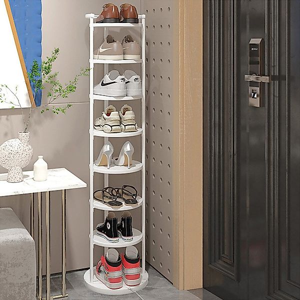 NUODWELL Schuhregal Vertikales Schuhregal, 8-stöckige freistehende günstig online kaufen