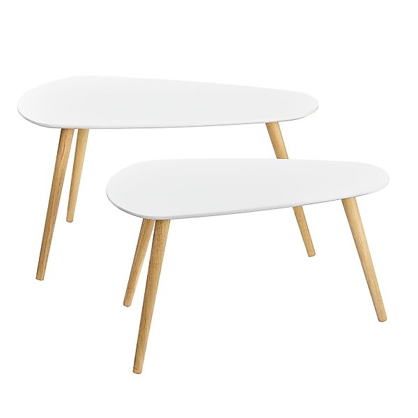 en.casa Couchtisch, »Langesund« 2er Set Beistelltisch günstig online kaufen