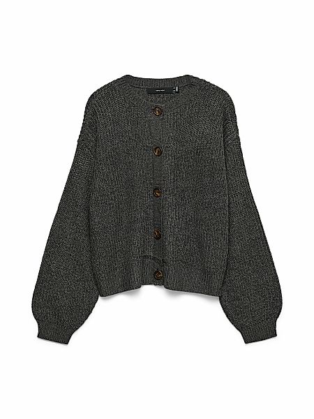 Vero Moda Strickjacke "VMLEA LS O-NECK CARDIGAN NOOS" günstig online kaufen