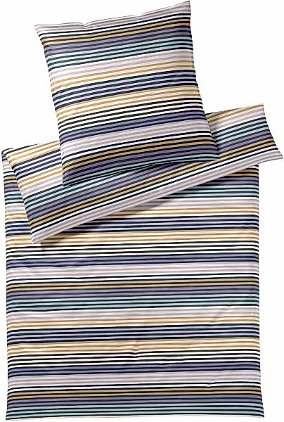 Elegante Bettwäsche "Rio" 2 Stk. tlg. angenehmes Hautgefühl günstig online kaufen