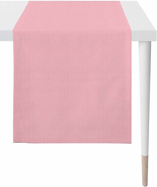 APELT Tischläufer "Arizona, Uni-Basic" Leinenoptik günstig online kaufen