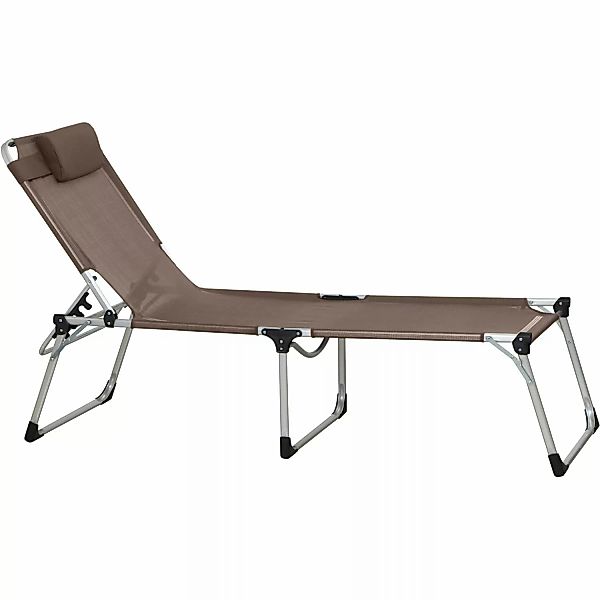 Siena Garden Dreibeinliege Sole Taupe 214 cm x 70 cm x 45 cm günstig online kaufen