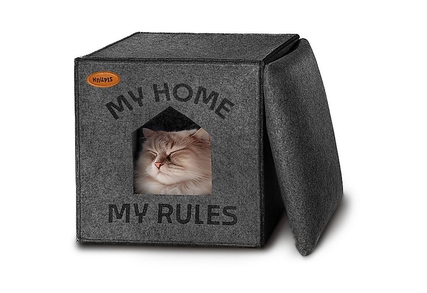 Knupis Tierbett Katzenhöhle - Für Kallax Regal - Aus Umweltfreundlichem Fil günstig online kaufen