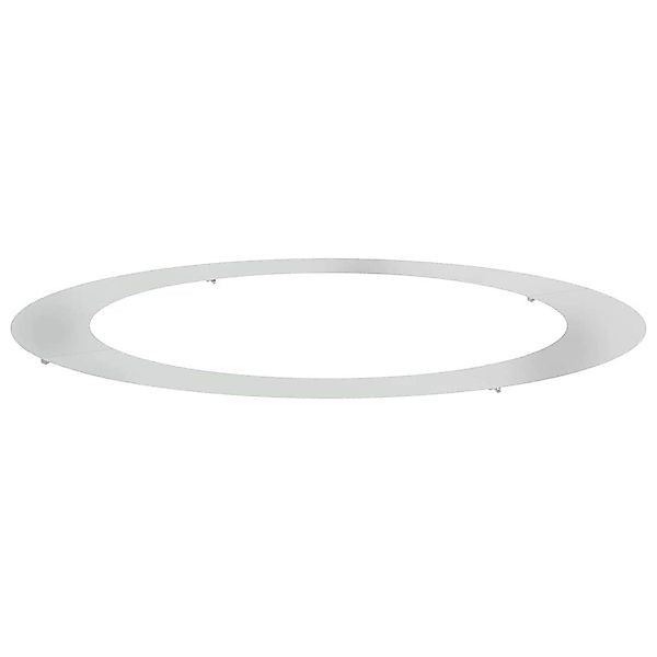 vidaXL Blumentopf Flacher Baumring Silber Ø90 günstig online kaufen