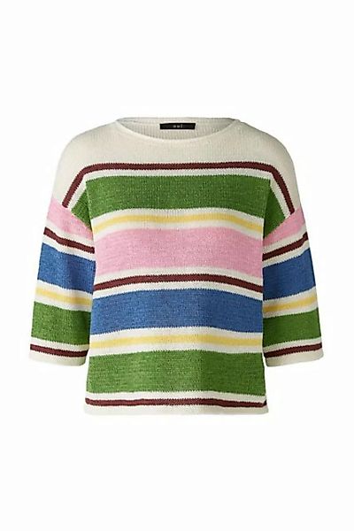 Oui Sweatshirt Pullover, blue green günstig online kaufen