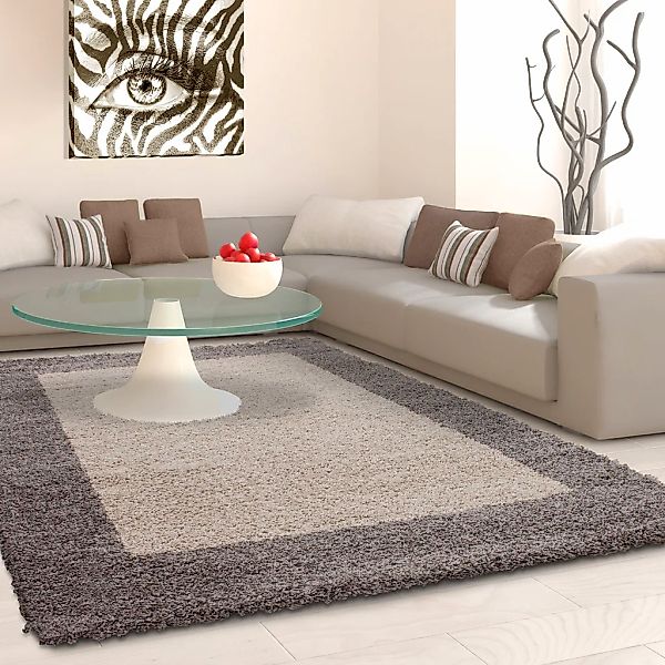 Ayyildiz Teppiche Hochflor-Teppich "Life Shaggy 1503" rechteckig 30 mm Höhe günstig online kaufen