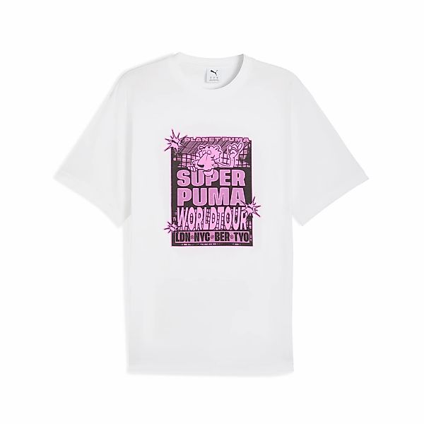 PUMA T-Shirt "Graphic SUPER PUMA World Tour Relaxed T-Shirt Herren" günstig online kaufen