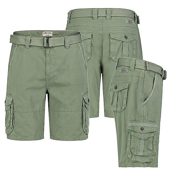 SUBLEVEL Cargoshorts Herren Cargo Shorts kurze Hose Bermuda Knielang Short günstig online kaufen