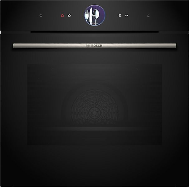 BOSCH Pyrolyse Backofen Serie 8 »HRG7764B1«, mit Teleskopauszug nachrüstbar günstig online kaufen