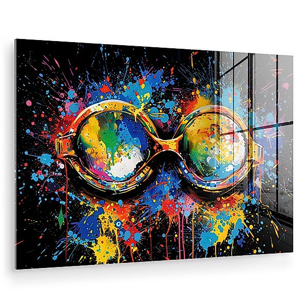 MuchoWow Acrylglasbild Graffiti - Sport - günstig online kaufen