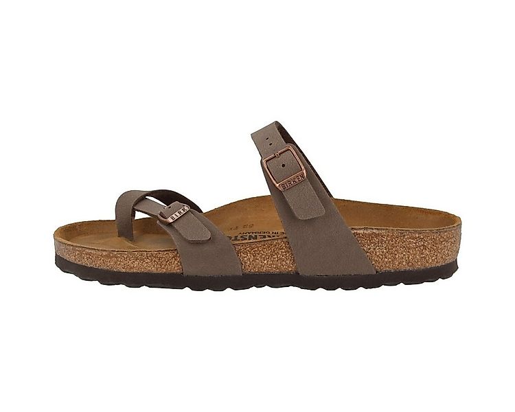 Birkenstock Mayari Birko-Flor Nubuk normal Unisex Erwachsene Pantolette Hau günstig online kaufen