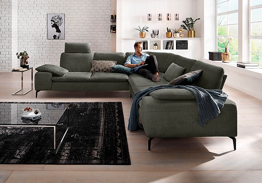 W.SCHILLIG Ecksofa »valentinoo, Designsofa, elegant und bequem, L-Form« mit günstig online kaufen