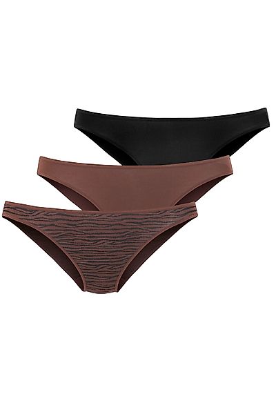 LASCANA Bikinislip "aus hochwertiger Modal-Qualität", (3er-Pack) günstig online kaufen