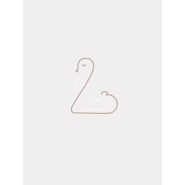 Komar Bild "Baby Welcome" Tiere 1 Stk. tlg. Wandbild zur Dekoration - ohne günstig online kaufen