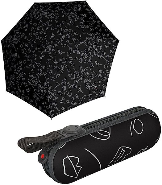 Knirps® Taschenregenschirm X1 mini Damen-Schirm Speak günstig online kaufen