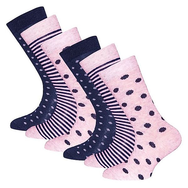 Ewers Socken Socken 6er Pack Punkte/Ringel (6-Paar) günstig online kaufen