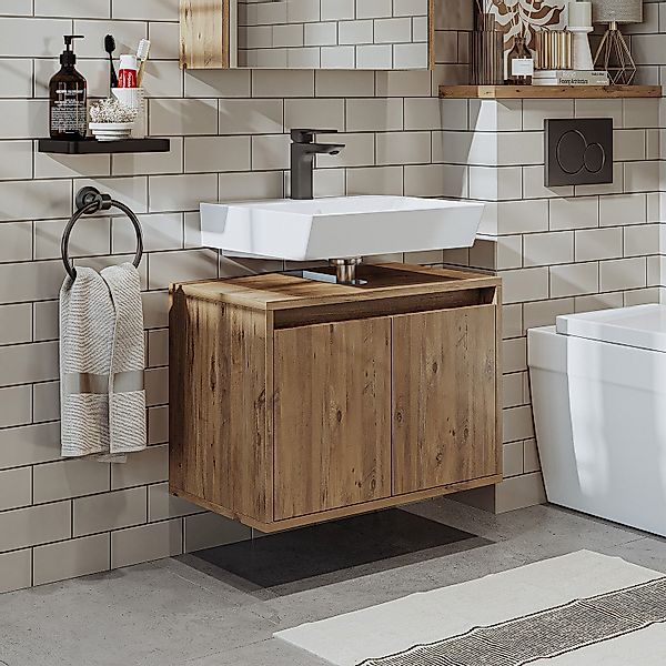 Roomart Badmöbel-Set, (Badezimmer Unterschrank HBT:45x65x35 cm günstig online kaufen