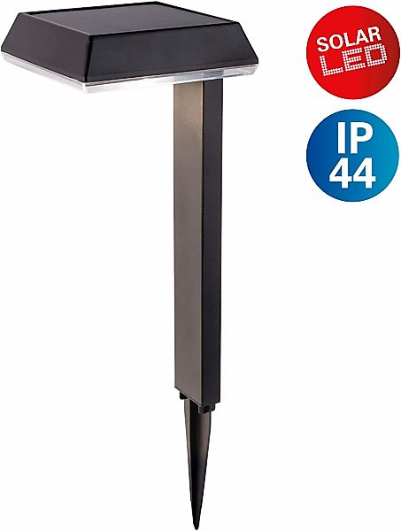 näve LED Solarleuchte "Sigi" LED-Modul 1 Stk. Warmweiß Dekoerdspieß, H: 79c günstig online kaufen