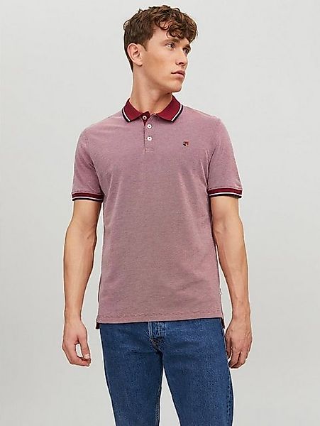 Jack & Jones T-Shirt Polo T-Shirt Pique Kurzarm Hemd Basic JPRBLUWIN JPRBLU günstig online kaufen