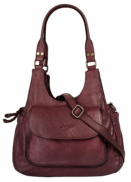 Samantha Look Umhängetasche echt Leder, Made in Italy günstig online kaufen
