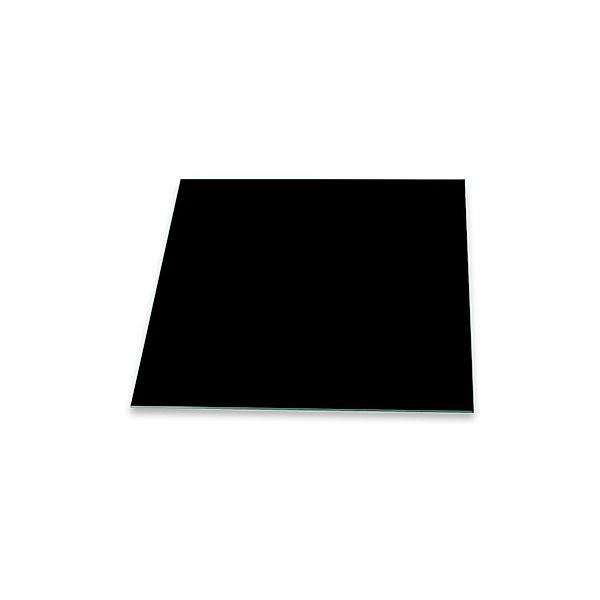 Decorwelt Bodenschutzplatte Funkenschutzplatte Glas Kaminofen Schwarz günstig online kaufen