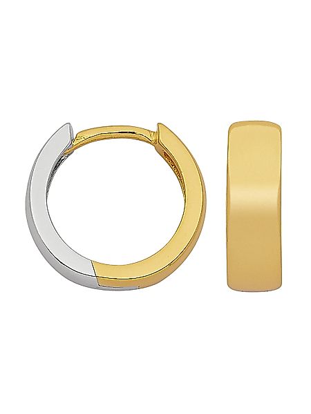 Adelia´s Paar Ohrhänger "1 Paar 925 Silber Ohrringe / Creolen Ø 13,8 mm", 9 günstig online kaufen