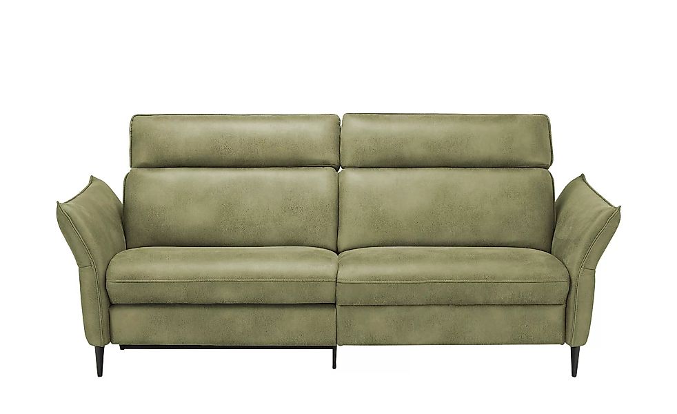 Hukla Sofa 3-sitzig  Solea ¦ grün ¦ Maße (cm): B: 224 T: 95 Polstermöbel > günstig online kaufen