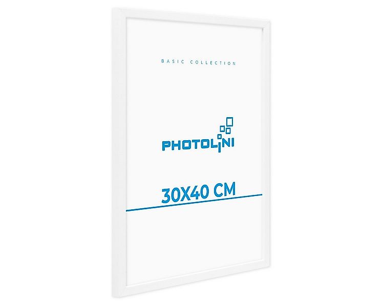 PHOTOLINI Bilderrahmen Poster-Einzelrahmen Modern Schmal, (1 Rahmen) günstig online kaufen