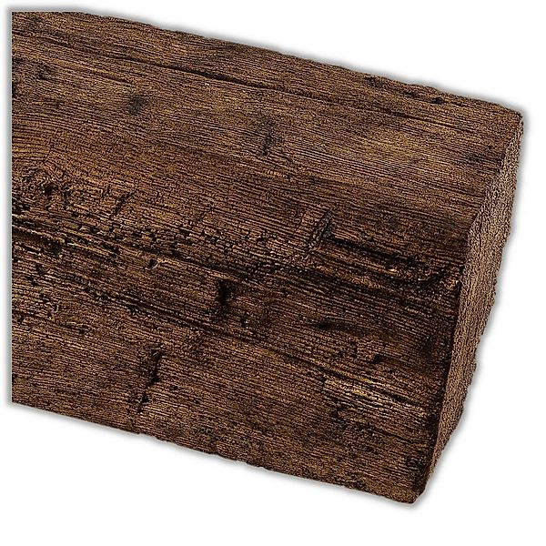 Homestar Deckenleiste Deckenbalken Holzimitat Eiche, 19 x 17 cm, 4 m, einfa günstig online kaufen