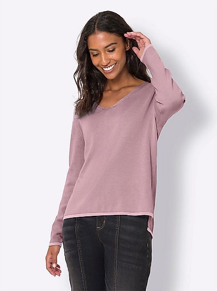 heine Strickpullover Pullover Langarm Feinstrick günstig online kaufen