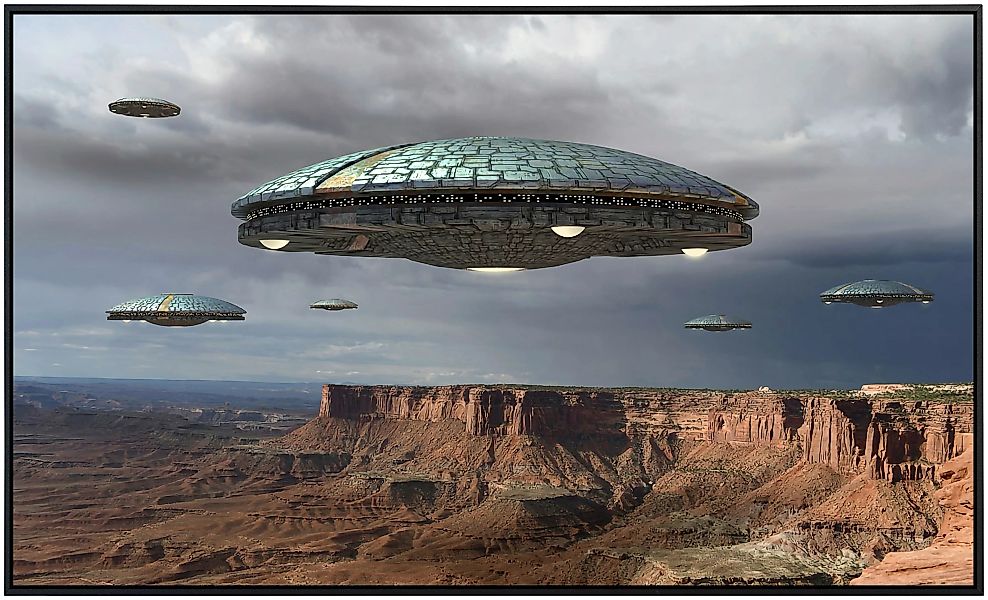 Papermoon Infrarotheizung »UFO Invasion« günstig online kaufen